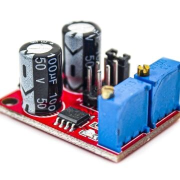 NE555 Ayarlanabilir Kare Dalga Sinyal Üretici Modülü 1Hz - 200kHz