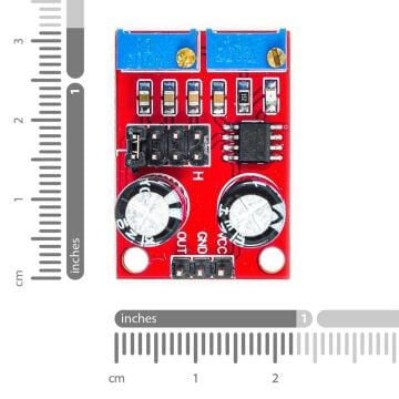 NE555 Ayarlanabilir Kare Dalga Sinyal Üretici Modülü 1Hz - 200kHz