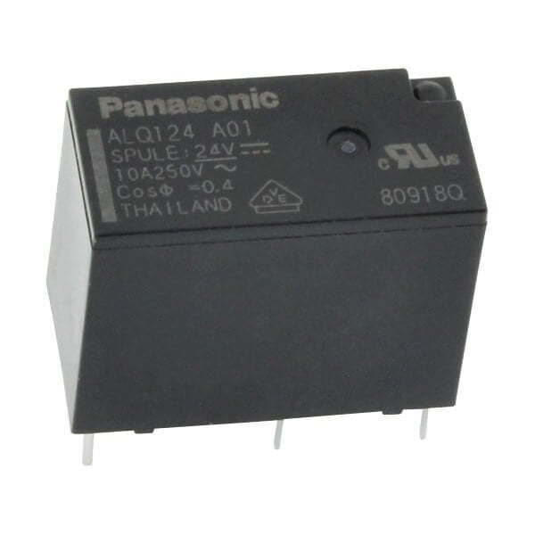 ALQ124A01 24V 10A (1 Form C) 5 Pin Panasonic Röle