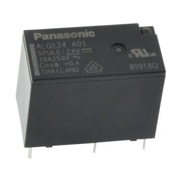 ALQ124A01 24V 10A (1 Form C) 5 Pin Panasonic Röle