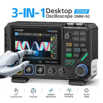 FNIRSI 2D15P 3in1 100Mhz Osiloskop & Sinyal Jenaratörü & True RMS Multimetre