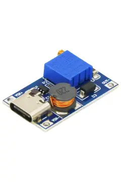 MT3608 DC-DC Voltaj Yükseltici Modül - 2A Tcpe-C Soketli