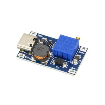 MT3608 DC-DC Voltaj Yükseltici Modül - 2A Tcpe-C Soketli