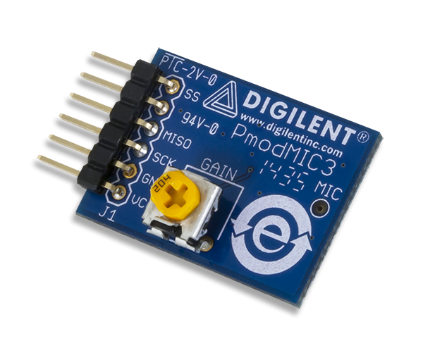 PMOD MIC3   Mems Mikrofon Kartı