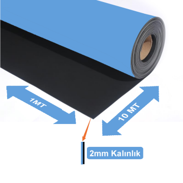 Bakon BK123 Mavi ESD Antistatik Örtü 1mtX1mt Kalınlık 2mm