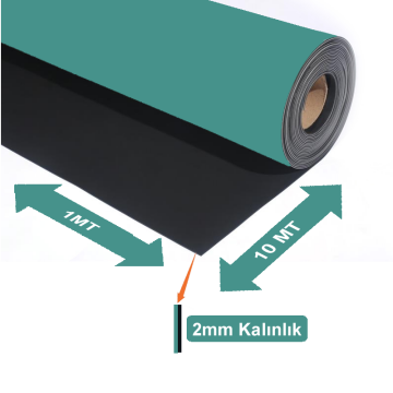Bakon BK123 Yeşil ESD Antistatik Örtü 1mtX1mt Kalınlık 2mm