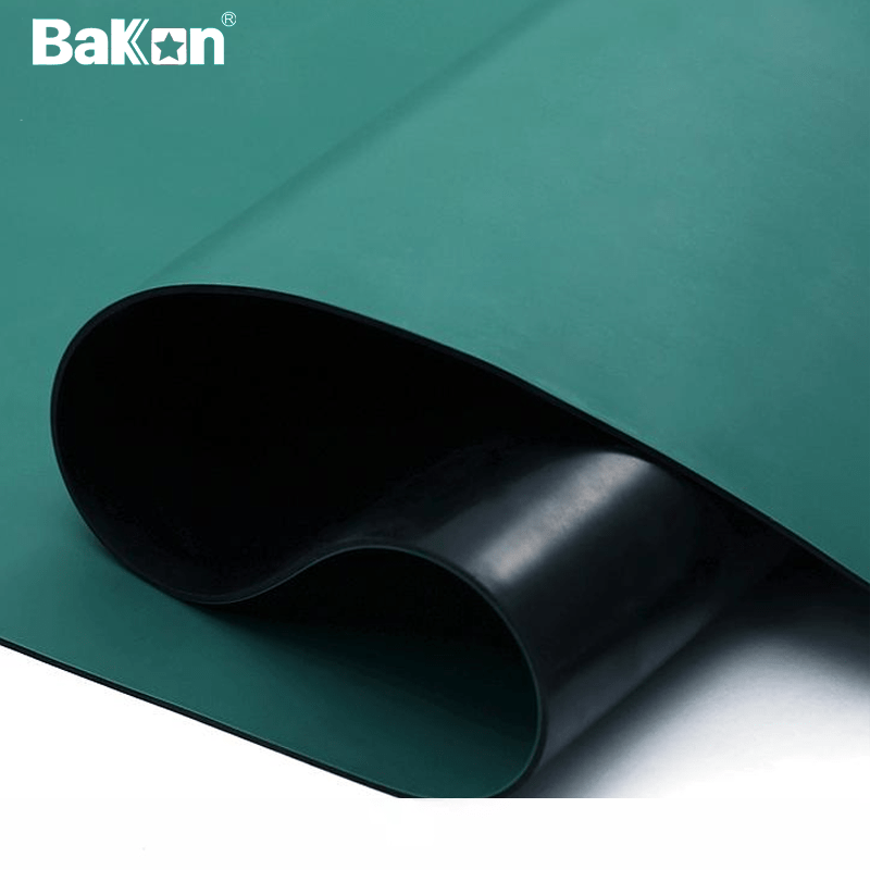 Bakon BK123 Yeşil ESD Antistatik Örtü 1mtX1mt Kalınlık 2mm