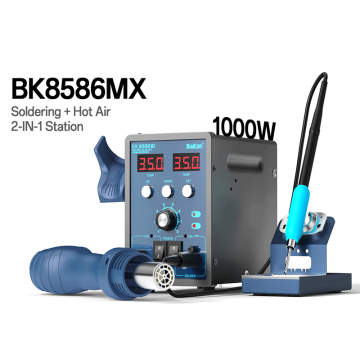 Bakon 8586MX Intelligent 2in1 Lehimleme ve Sıcak Hava İstasyonu – 1000W