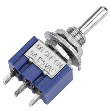 IC-140 Toggle Switch ON-OFF-ON Ø6mm MTS-103 3 Pin