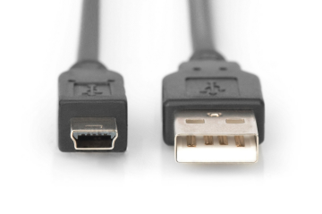 Digitus AK-300108-010-S Mini USB Kablo 5 pin 1mt
