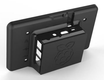 Raspberry Pi 3 için 7 inç Orijinal Ekran Kasası Siyah