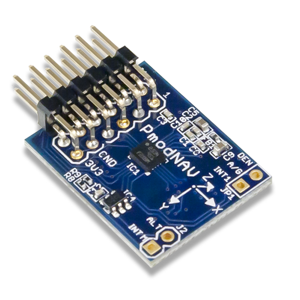 Pmod NAV  9 Axis IMU Plus Barometer