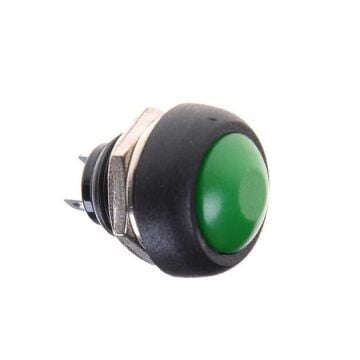 PBS-33B Push Buton (Mantar Buton) - Yeşil