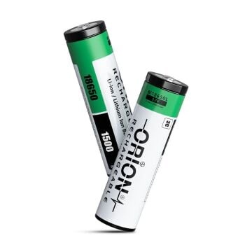 Orion 18650L 3.7V 1500mAh 3C Başlıklı Li-ion Şarj Edilebilir Pil