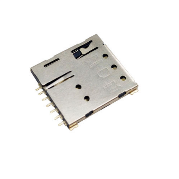 Nano BT-08 Nano Sim Kart Konnektör  Push Push Type