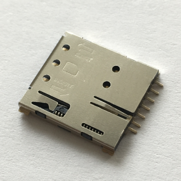 Nano BT-08 Nano Sim Kart Konnektör  Push Push Type