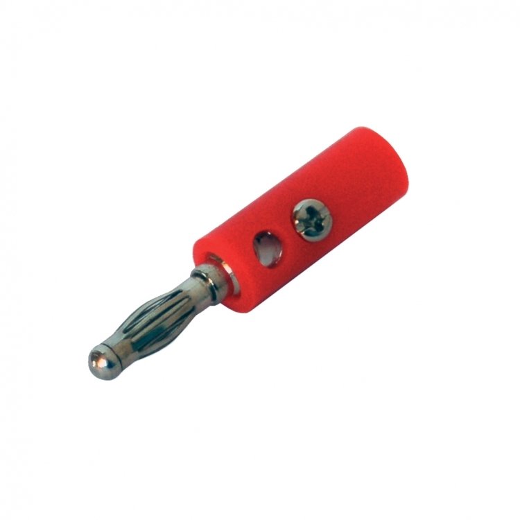 IC-238A Banana Jak Kırmızı 4mm