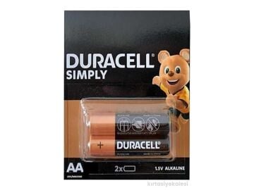 Duracell 2'Lİ Kalem Pil (AA) MN1500 Alkalin