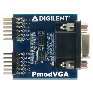 Pmod VGA: VGA Video Çıkışı