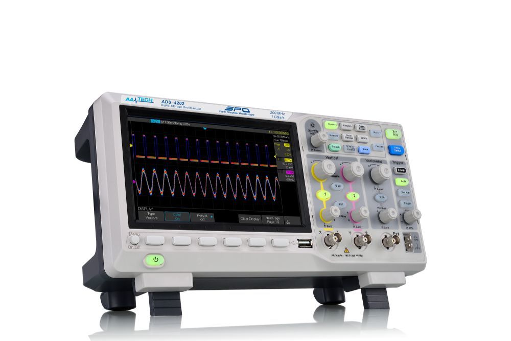 AATECH ADS-4102 100MHZ 1GSa/s 2 Kanal Dijital Osiloskop