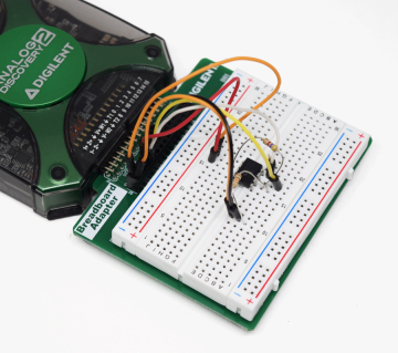 ANALOG DISCOVERY için Breadboard Kartı