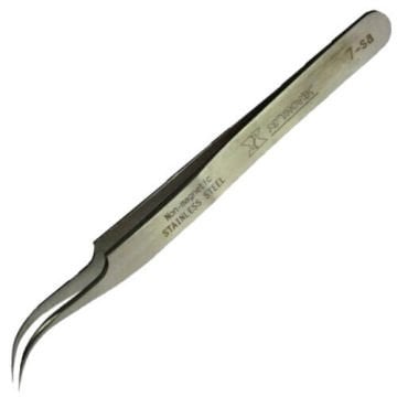 110mm Eğik Antimagnetik Cımbız 7-SA