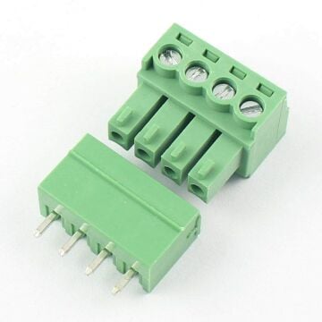 4 Pin 3.81mm 180 Derece Geçmeli Takım Klemens
