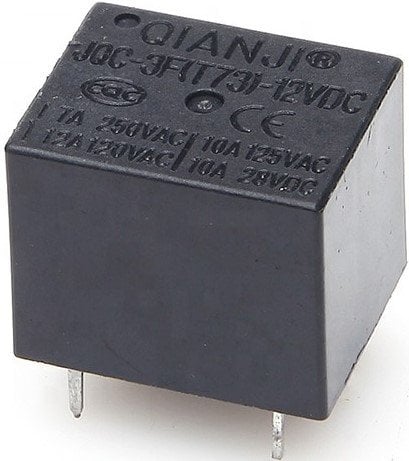 24V Küp Röle - 10 Amper Minyon Spot