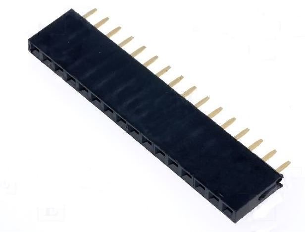 15 Pin Dişi Header 2.54mm