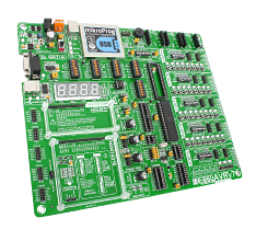 EasyAVR v7 Atmel AVR Uygulama ve Geliştirme Seti MIKROE-1385