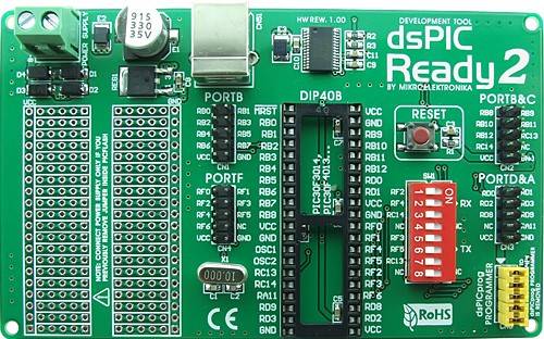 DSPIC READY-2 BOARD