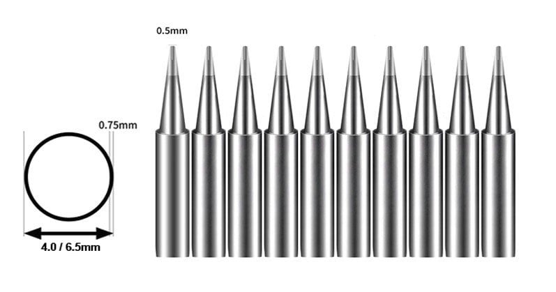 Bakon 900M-T-B Havya Ucu 0.5 mm