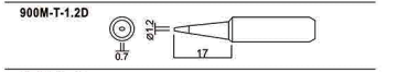 Bakon 900M-T-1.2D Havya Ucu 1.2 mm