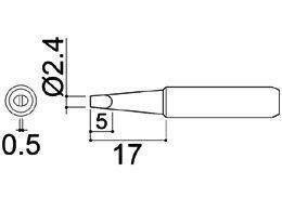 Bakon 900M-T-2.4D Havya Ucu 2.4 mm