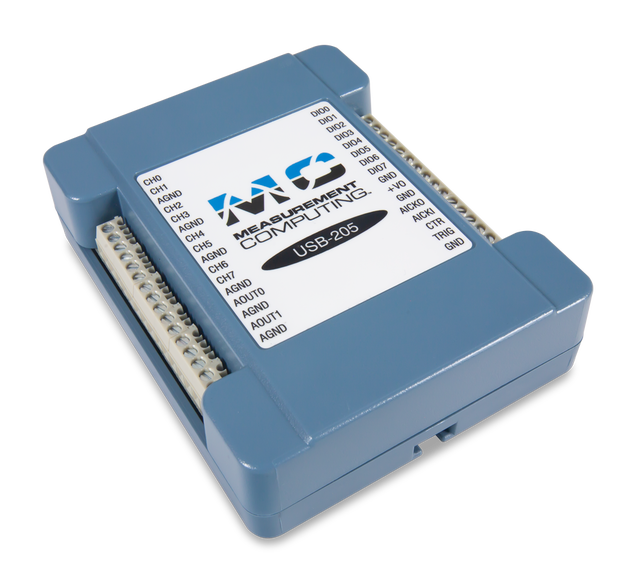 MCC USB-205 DAQ