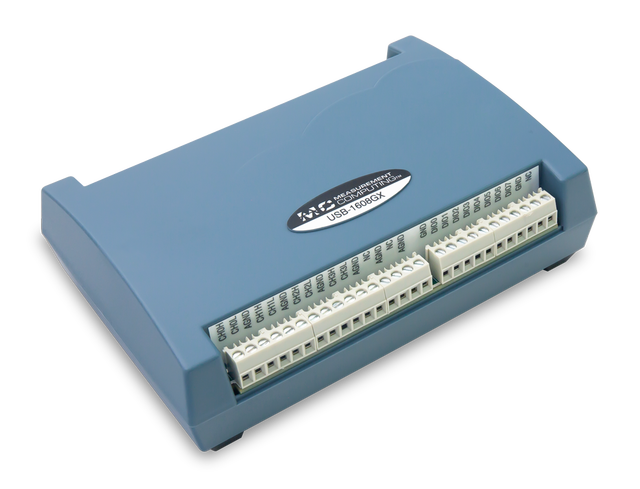 MCC USB-1608GX High-Speed Multifunction USB DAQ Device