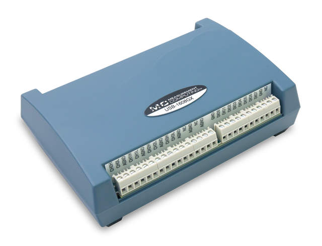 MCC USB-1608GX-2AO High-Speed Multifunction USB DAQ Device