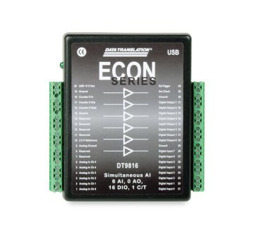 MCC DT9816-S Low Cost, Simultaneous USB DAQ Device