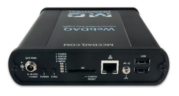 MCC WebDAQ 504 Internet Enabled Vibration-Acoustic Data Logger
