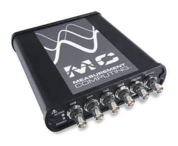 MCC USB-1604HS-2AO High-Speed, Simultaneous USB DAQ Device