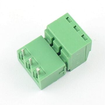 3 Pin 3.81mm 90 Derece Geçmeli Takım Klemens
