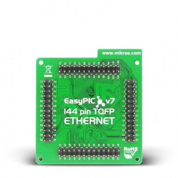 EASY PIC FUSION v7 ETH MCUcard with  PIC32MZ2048EFH144