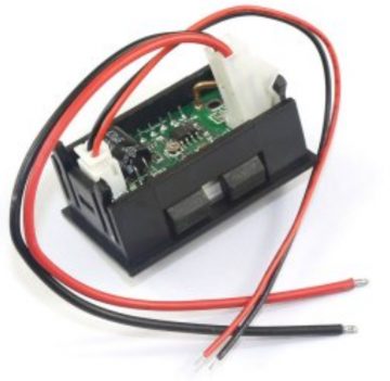 0-5ADC Panel Tipi Ampermetre Kırmızı