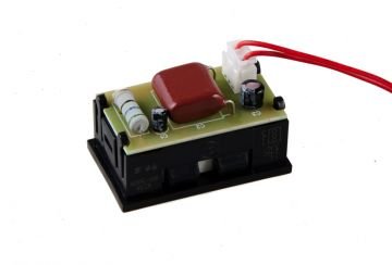 60-500VAC Panel Tipi Voltmetre Kırmızı