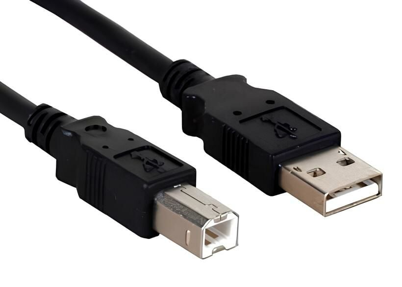 USB-A to USB-B Kablo 1.5mt Usb 2.0 (Yazıcı Kablosu) (Stok durumuna göre farklı renk gönderilebilir)