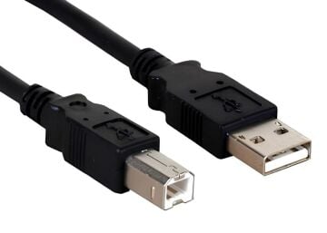 USB-A to USB-B Kablo 1.5mt Usb 2.0 (Yazıcı Kablosu) (Stok durumuna göre farklı renk gönderilebilir)