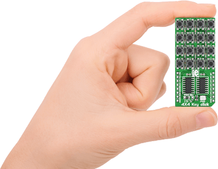 4x4 KEY Click   Tuştakımı Kartı