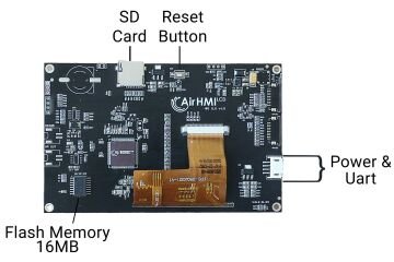 Industry 10.1'' Resistive Touch HMI Ekran