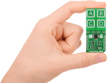 TOUCH KEY Click   Kapasitif Tuş Takımı Kartı