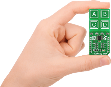 TOUCHKEY Click  Kapasitif Tuş Takımı Kartı